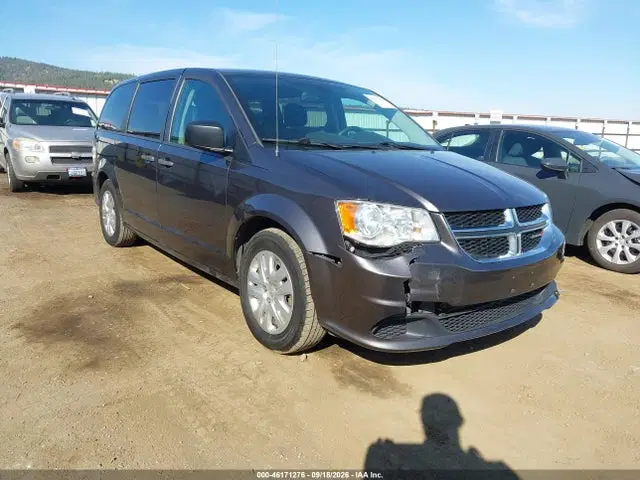 2C4RDGBG0KR780489 — 2019 Dodge Grand Caravan SE, Right Front, фото до ремонта