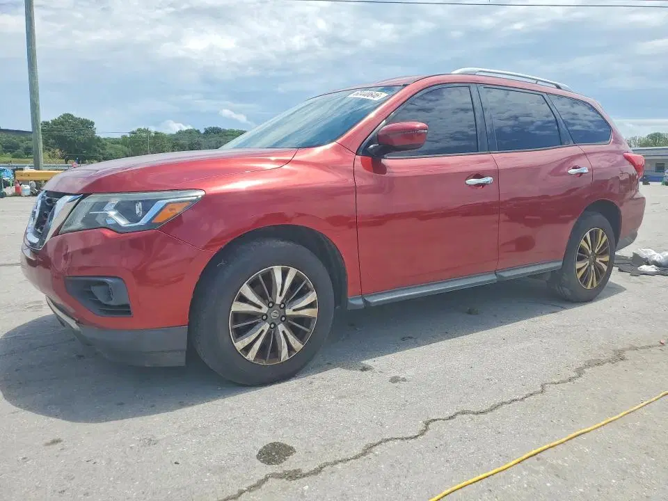 5N1DR2MN1HC672583 — 2017 Nissan Pathfinder, Задняя часть, фото до ремонта