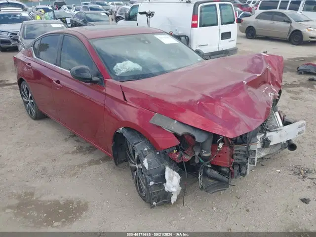 1N4AL4CV9LC185393 — 2020 Nissan Altima SR VC-Turbo FWD, Естественный износ, фото до ремонта