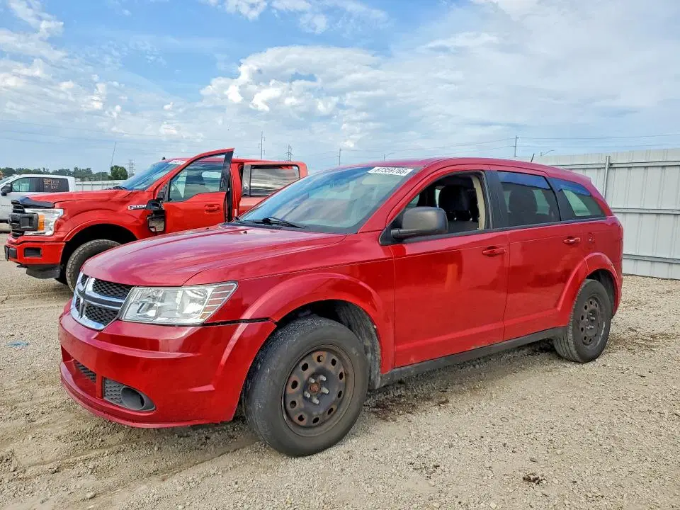 3C4PDCAB0ET181227 — 2014 Dodge Journey, Передняя часть, фото до ремонта