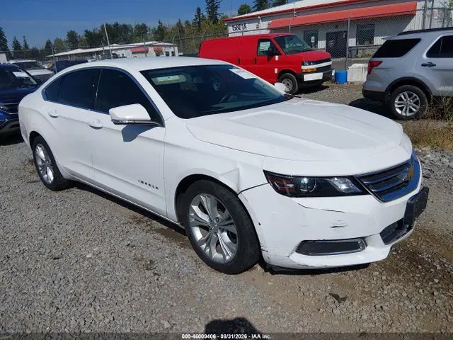 2G1115SL0F9103495 — 2015 Chevrolet Impala 1LT, Левый бок (Left Side), фото до ремонта