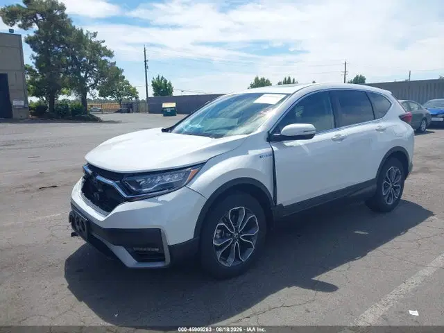 2022 Honda Cr-v Hybrid Ex-l VIN 5J6RT6H80NL030191 фото 2