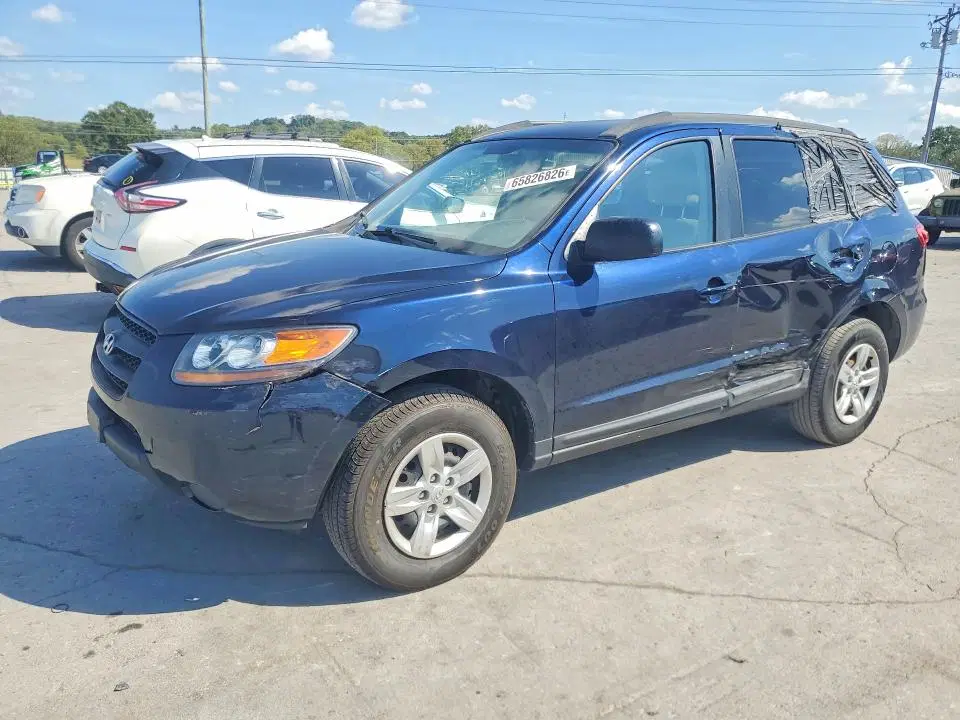 5NMSG13D99H327728 — 2009 Hyundai Santa FE, Боковая часть, фото до ремонта