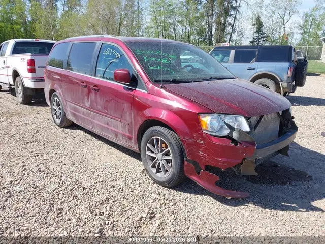 2C4RDGBG0HR767511 — 2017 Dodge Grand Caravan SE, Угон (Theft), фото до ремонта