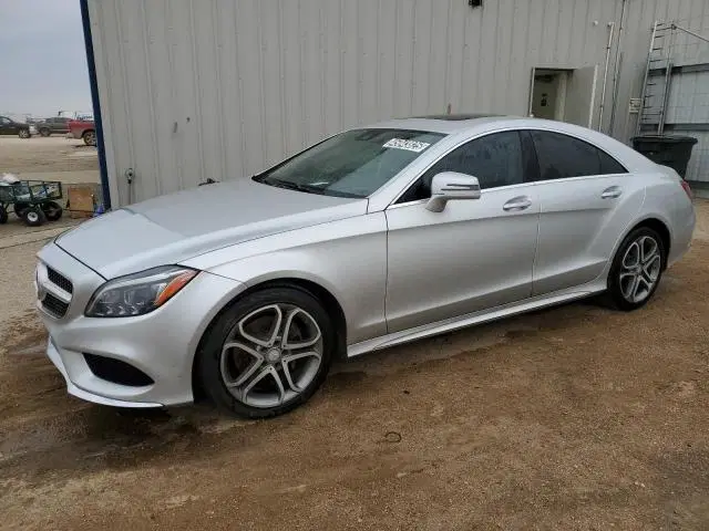 WDDLJ6HB9GA178549 — 2016 Mercedes-Benz CLS 400 4MATIC, передняя часть, фото до ремонта