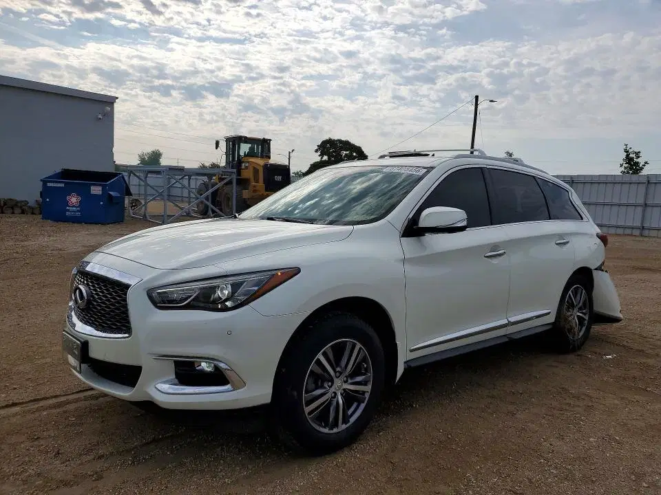 5N1DL0MM6HC510963 — 2017 Infiniti QX60, Задняя часть, фото до ремонта