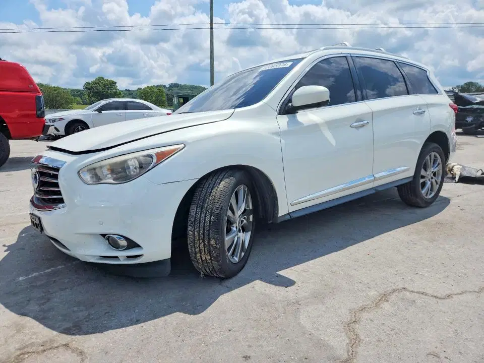 5N1AL0MM9DC347657 — 2013 Infiniti JX35, Передняя часть, фото до ремонта