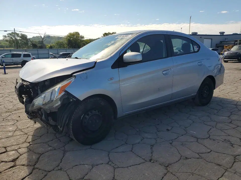 ML32FUFJ8MHF03089 — 2021 Mitsubishi Mirage, Передняя часть, фото до ремонта