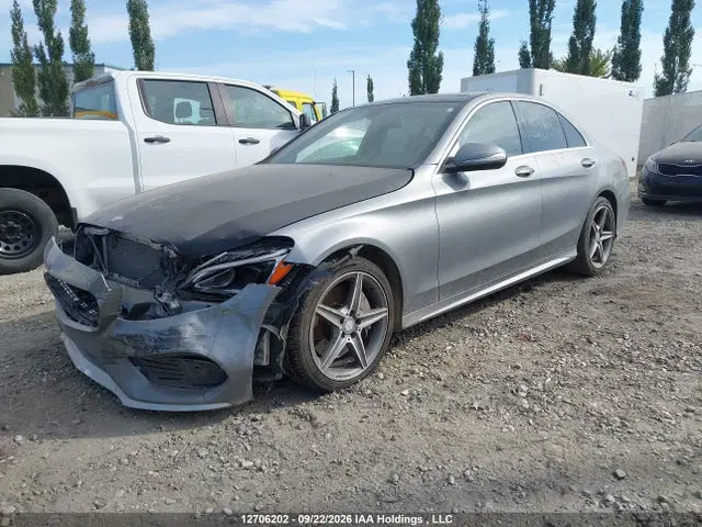 2015 Mercedes-Benz C 300 4matic VIN 55SWF4KB3FU030083 фото 2