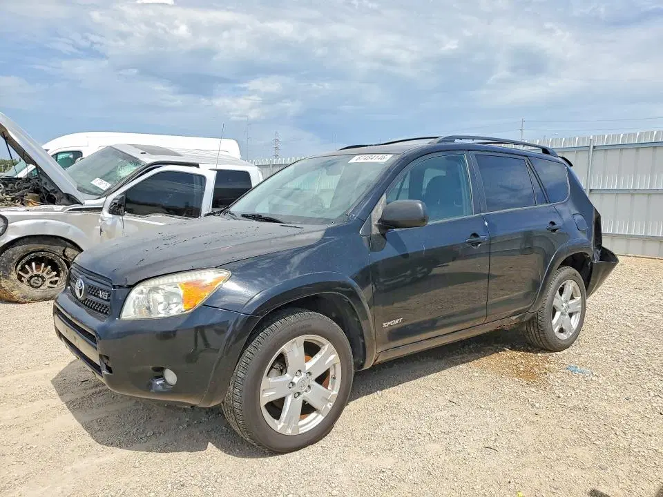 JTMBK32V376016374 — 2007 Toyota RAV4, Задняя часть, фото до ремонта