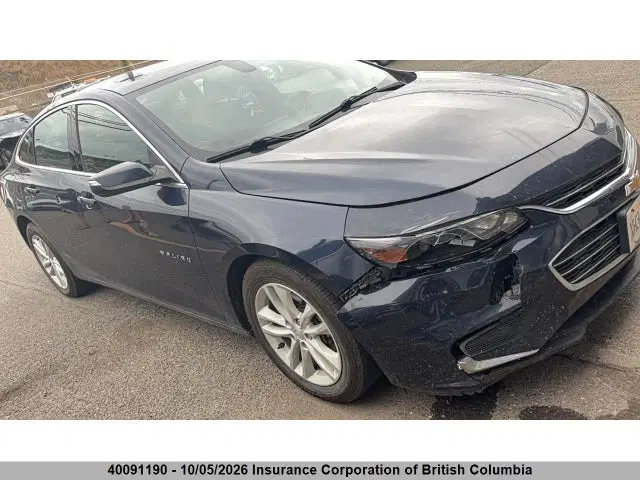 1G1ZE5ST2GF353336 — 2016 Chevrolet Malibu LT, Передняя часть, фото до ремонта