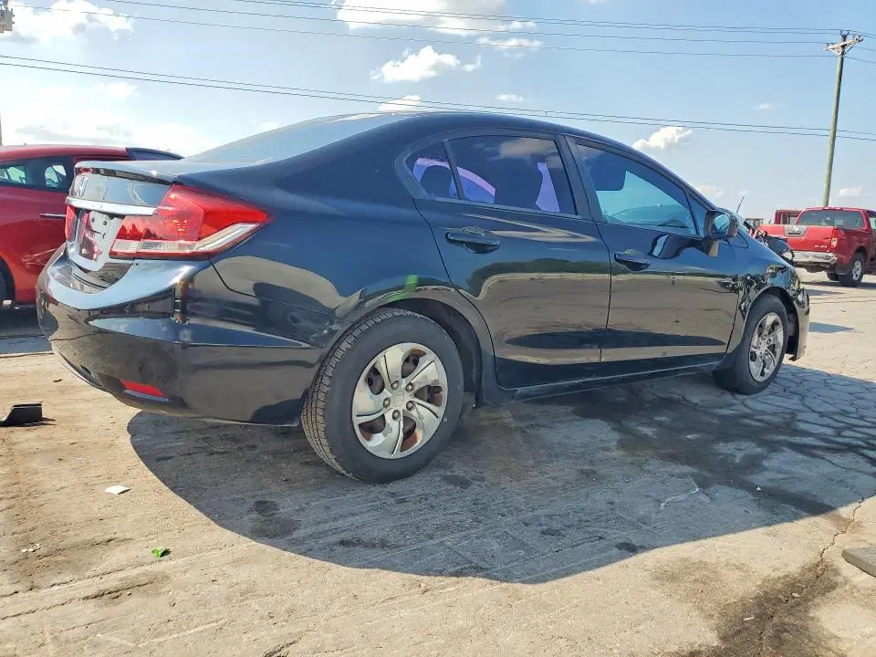 2015 HONDA CIVIC VIN 19XFB2F54FE018374 фото 3