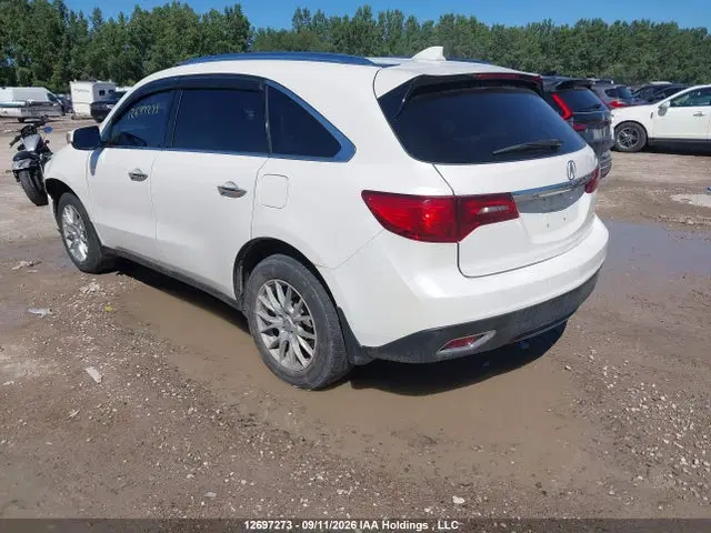 2016 Acura Mdx Navigation Package VIN 5FRYD4H40GB508596 фото 3