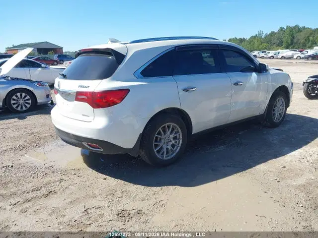 2016 Acura Mdx Navigation Package VIN 5FRYD4H40GB508596 фото 4