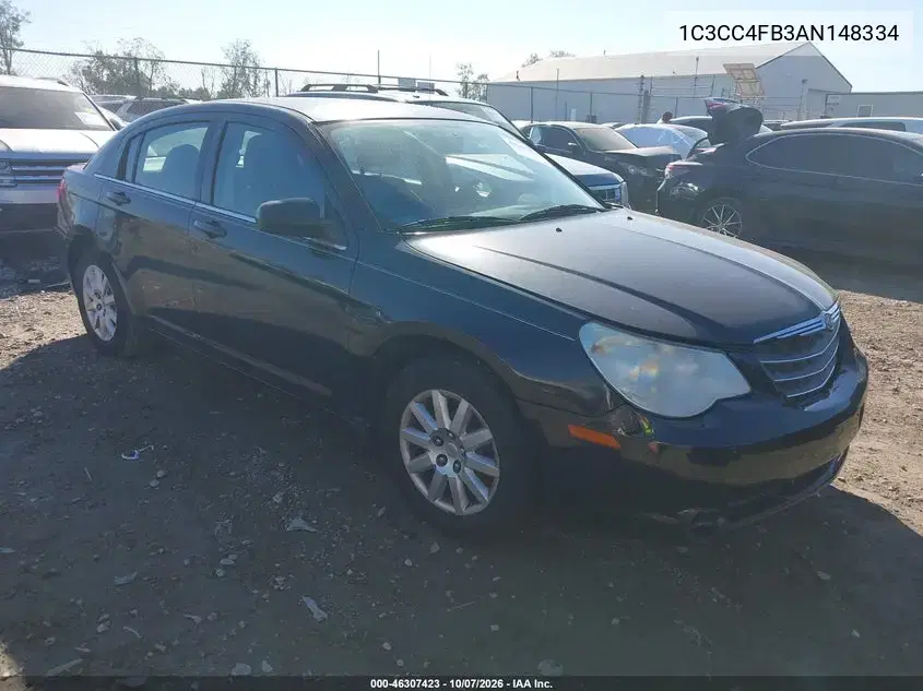 1C3CC4FB3AN148334 — 2010 Chrysler Sebring, Спереди / Сзади, фото до ремонта