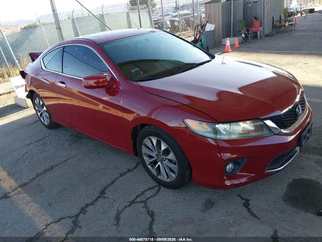 1HGCT1B74EA011333 — 2014 Honda Accord EX, Задняя часть, фото до ремонта
