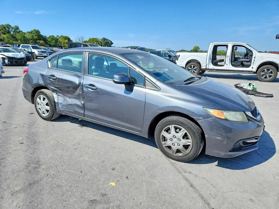 2013 HONDA CIVIC VIN 19XFB2F50DE028042 фото 4
