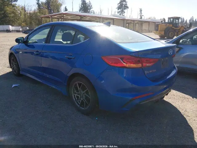 2018 Hyundai Elantra Sport VIN KMHD04LB7JU636927 фото 3