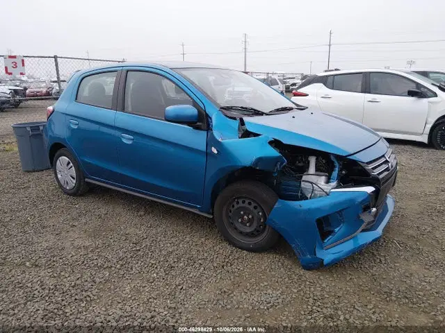 ML32AUHJ0RH031356 — 2024 Mitsubishi Mirage ES/LE, Передняя часть справа (Right Front), фото до ремонта