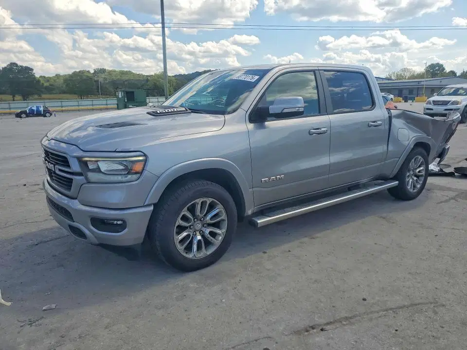 1C6RREJT8MN569133 — 2021 RAM 1500, Задняя часть, фото до ремонта
