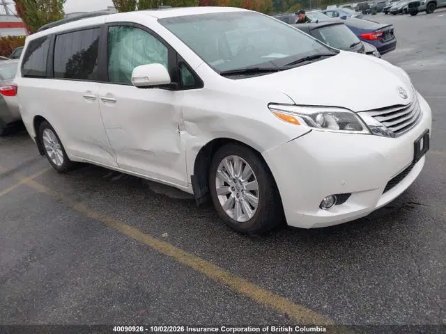 5TDDK3DC1FS105363 — 2015 Toyota Sienna XLE/Limited, Правый бок (Right Side), фото до ремонта