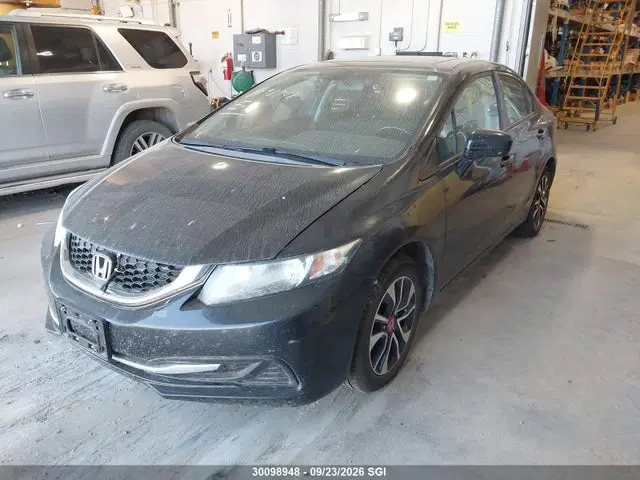 2014 Honda Civic Lx VIN 2HGFB2E56EH007446 фото 2