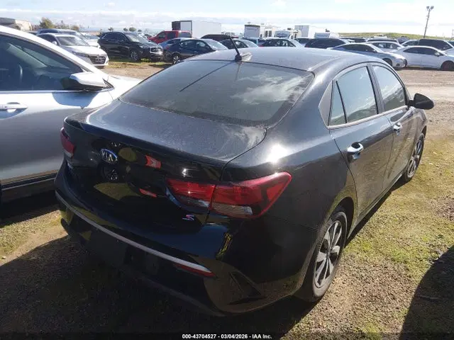 2021 KIA RIO S VIN 3KPA24ADXME417324 фото 4