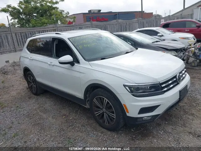 3VV4B7AXXJM086384 — 2018 Volkswagen Tiguan Highline, Подтопление (Water), фото до ремонта