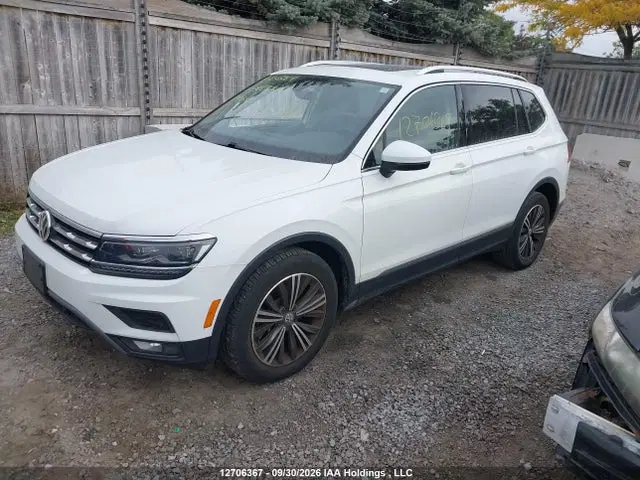2018 Volkswagen Tiguan Highline VIN 3VV4B7AXXJM086384 фото 2