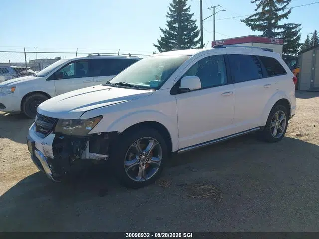 2017 Dodge Journey Crossroad VIN 3C4PDDGG7HT634773 фото 2