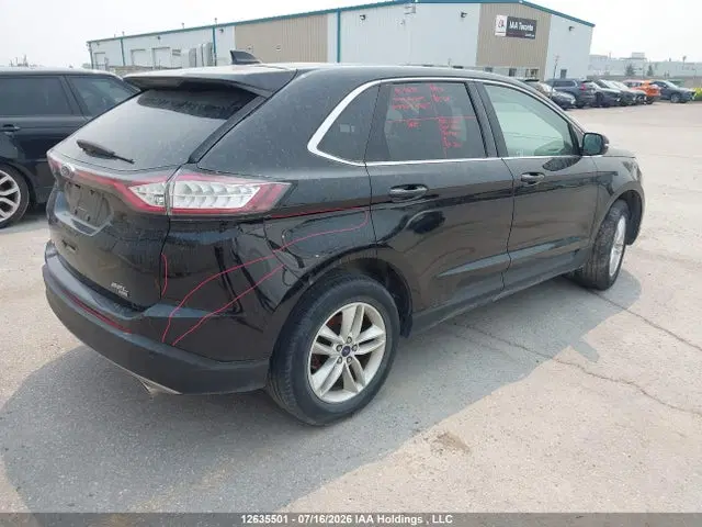 2017 Ford EDGE SEL VIN 2FMPK4J84HBC10756 фото 4