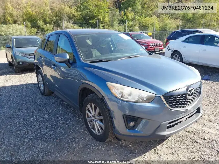 JM3KE2CY6F0481234 — 2015 Mazda CX-5, Левая / Правая сторона, фото до ремонта