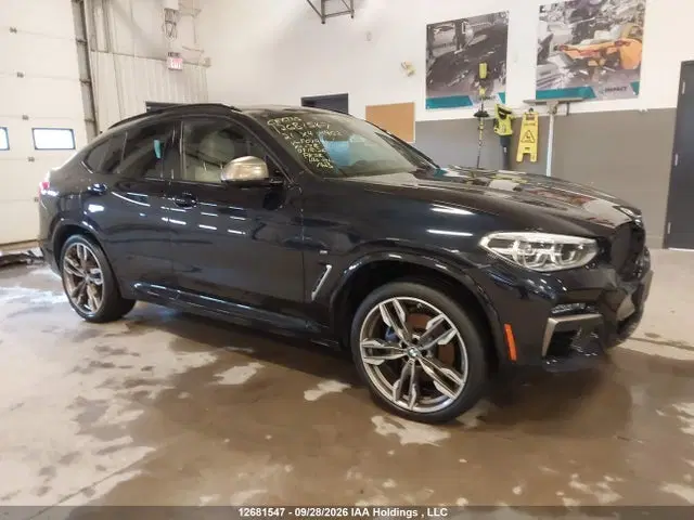 5UX2V5C00M9F07941 — 2021 BMW X4 M40I, Передняя часть слева (Left Front), фото до ремонта
