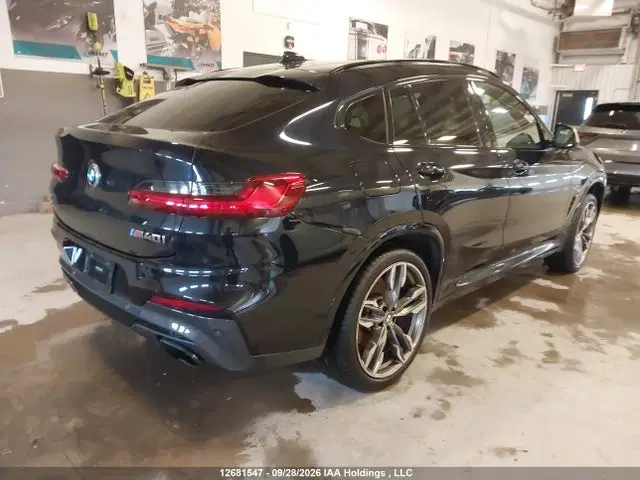 2021 BMW X4 M40i VIN 5UX2V5C00M9F07941 фото 4