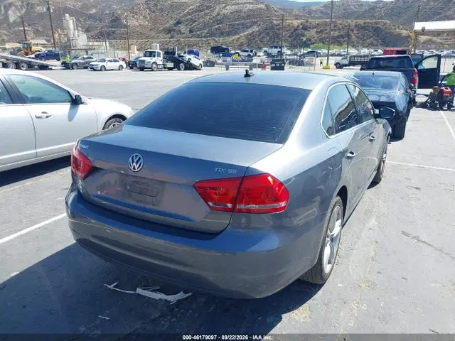 2015 Volkswagen Passat 2.0l Tdi Se VIN 1VWBV7A39FC085453 фото 4