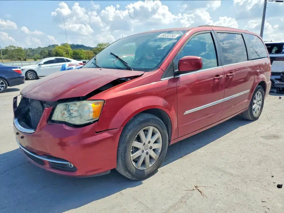 2C4RC1BG9ER326908 — 2014 Chrysler TOWN & Country, Передняя часть, фото до ремонта