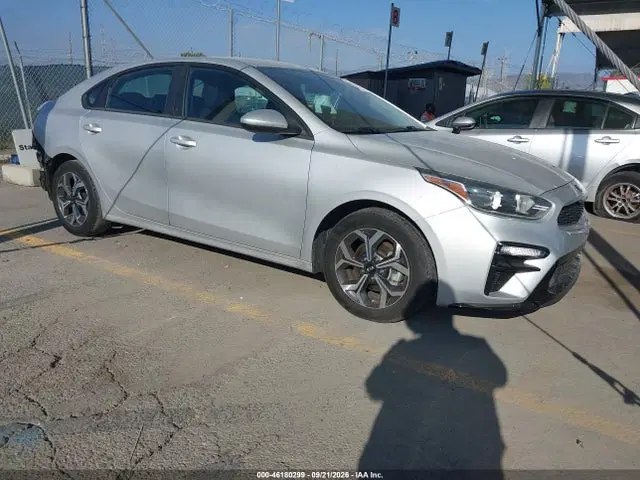 3KPF24AD4ME325227 — 2021 Kia Forte Lxs, Left Rear, фото до ремонта