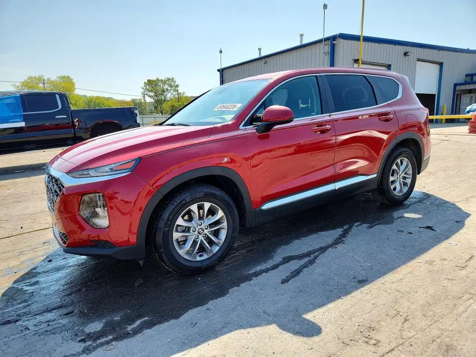 5NMS23AD5KH004876 — 2019 Hyundai Santa FE, Пожар двигателя (Burn - Engine), фото до ремонта