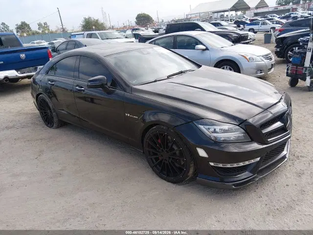 WDDLJ7GBXEA100785 — 2014 Mercedes-Benz CLS 63 Amg S 4MATIC, Левый бок (Left Side), фото до ремонта