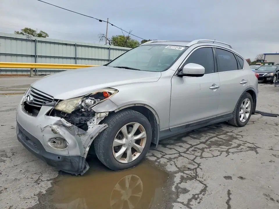 JNKAJ09F18M362320 — 2008 Infiniti EX35, Передняя часть, фото до ремонта
