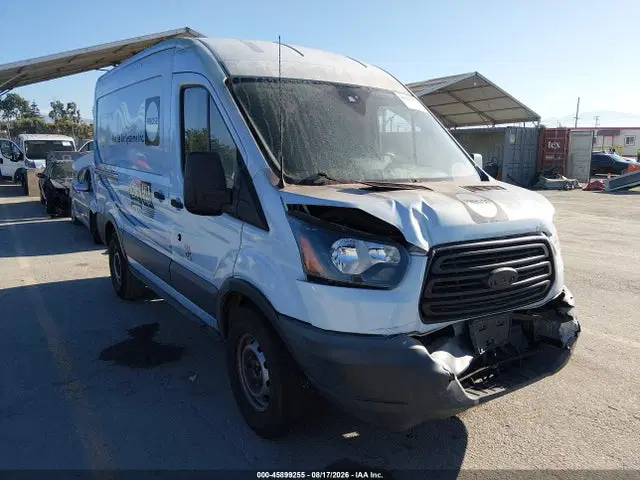 1FTYR1CM0JKA72304 — 2018 Ford Transit-250, Передняя часть, фото до ремонта