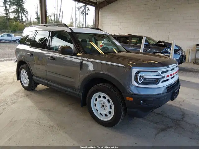 3FMCR9G64RRE04879 — 2024 Ford Bronco Sport Heritage, Задняя часть, фото до ремонта