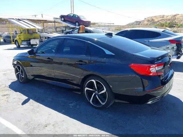 2021 Honda Accord Sport 2.0t VIN 1HGCV2F33MA006582 фото 3