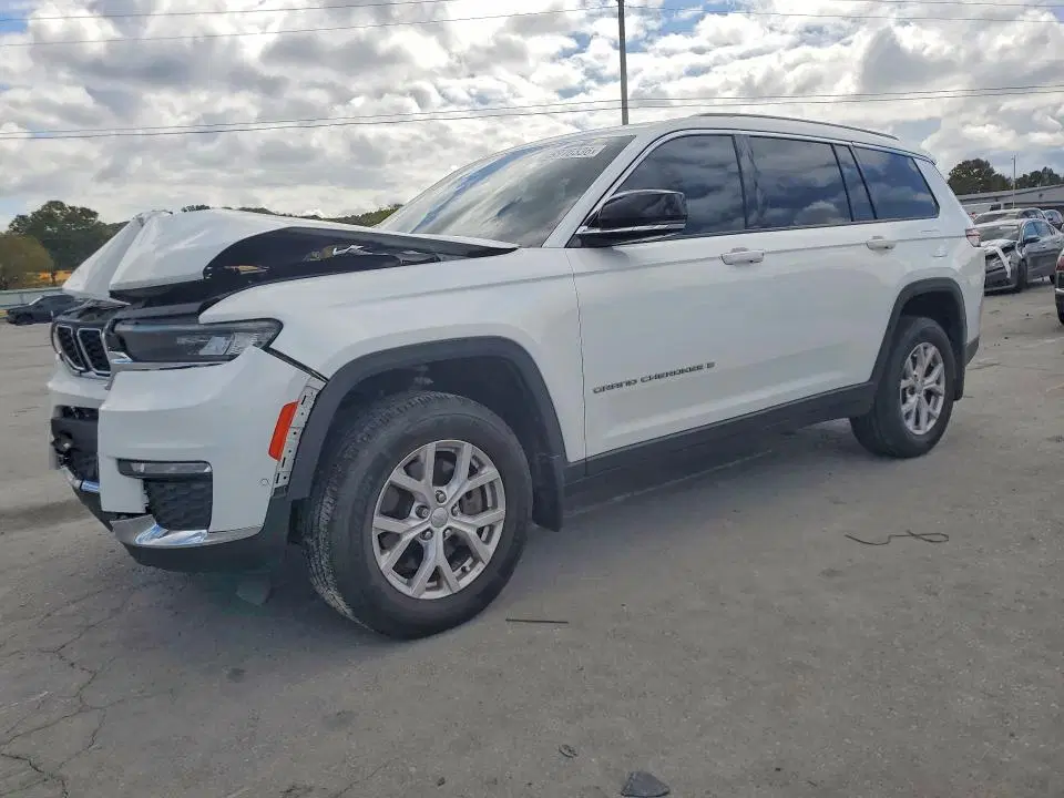 1C4RJKBG2N8546141 — 2022 Jeep Grand Cherokee, Передняя часть, фото до ремонта