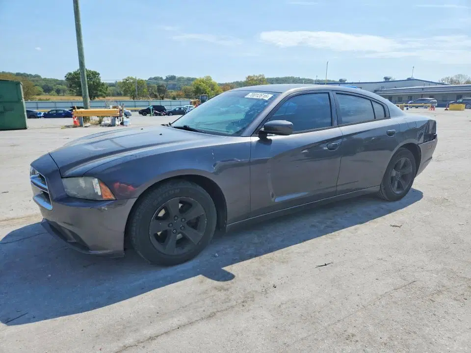 2C3CDXBG5DH717343 — 2013 Dodge Charger, задняя часть, фото до ремонта