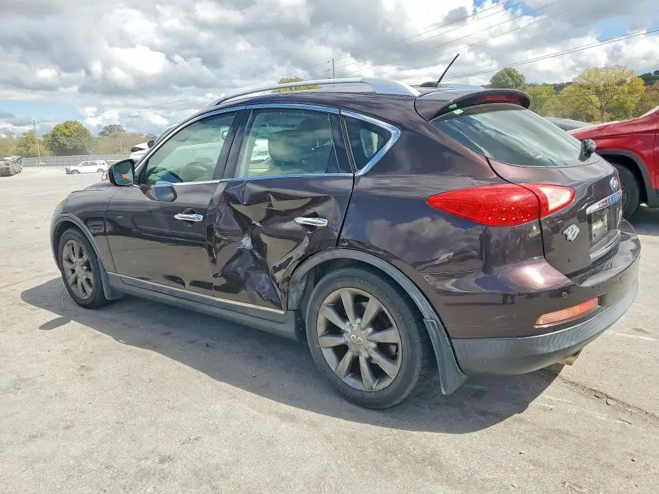 2008 INFINITI EX35 VIN JNKAJ09F78M362340 фото 2
