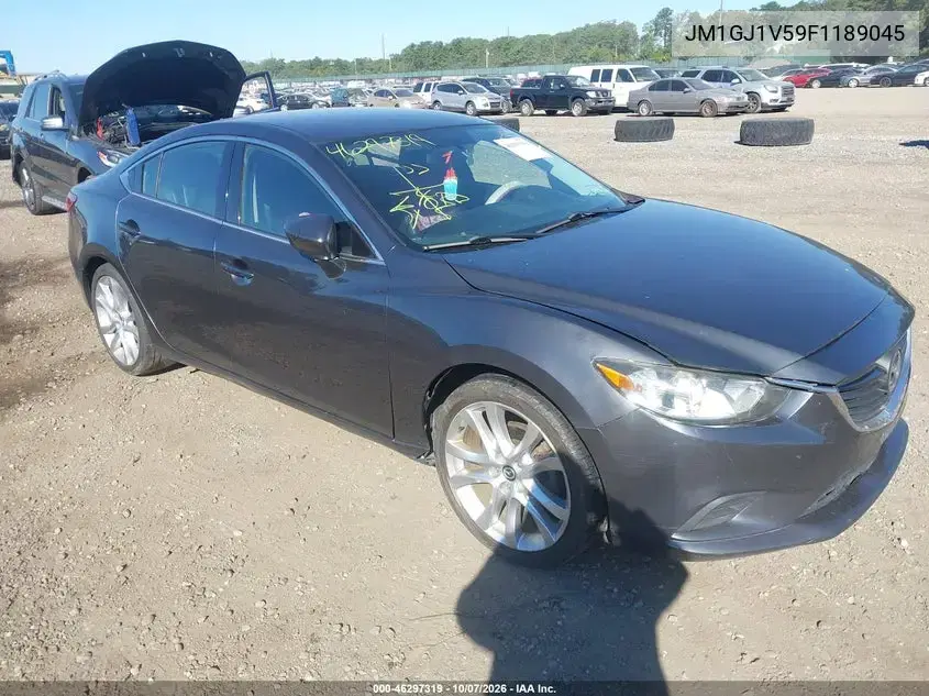 JM1GJ1V59F1189045 — 2015 Mazda 6, Спереди / Сзади, фото до ремонта