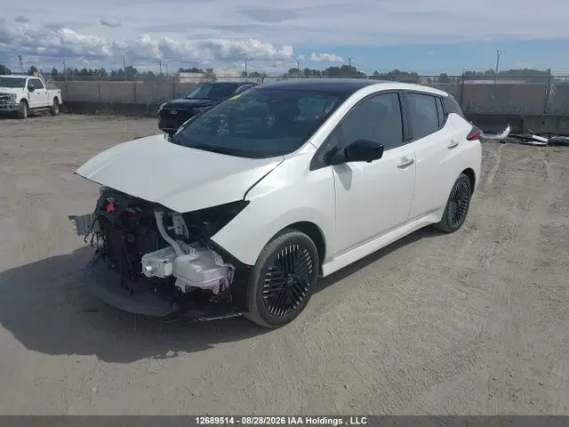 2024 Nissan Leaf Sv/sv Plus VIN 1N4CZ1CV2RC554884 фото 2