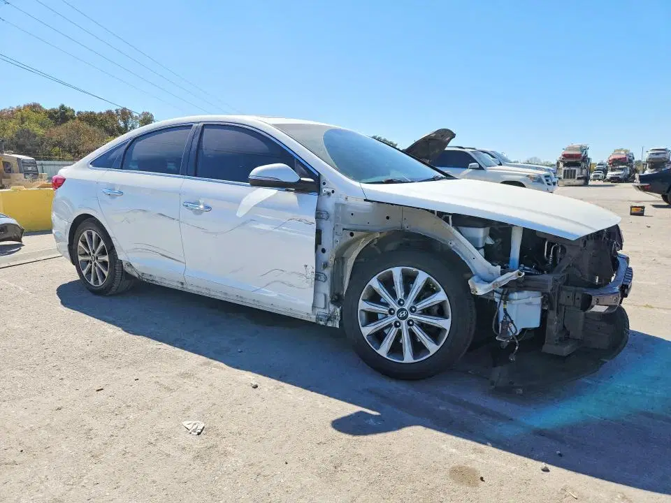 2017 HYUNDAI SONATA VIN 5NPE34AF9HH568317 фото 4