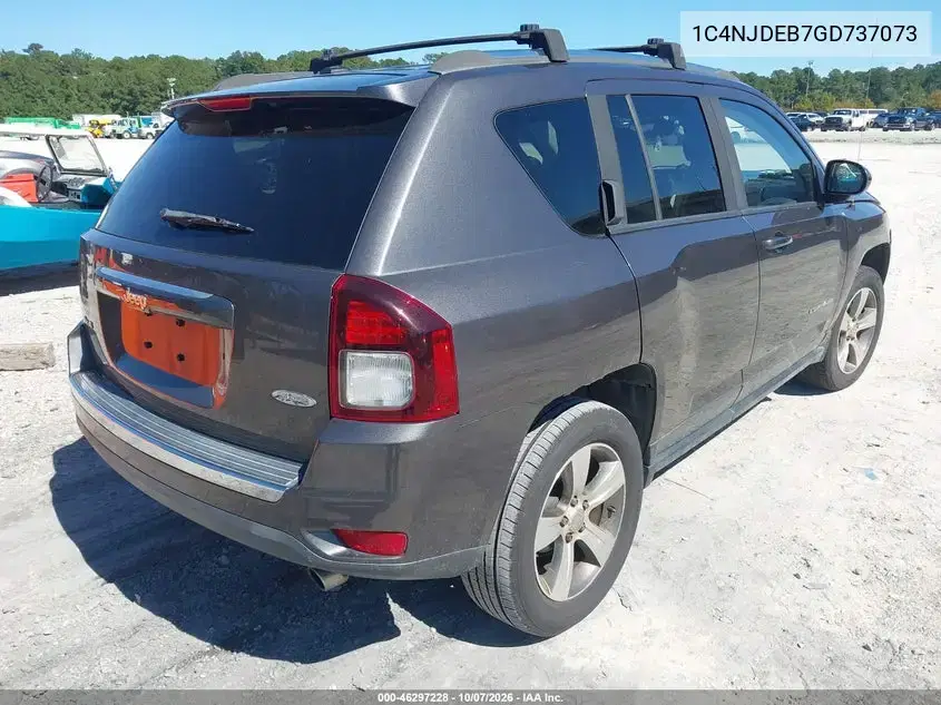 2016 Jeep Compass High Altitude Edition VIN 1C4NJDEB7GD737073 фото 4